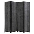 FDW Bamboo Room Divider 4/6 Panel Folding Privacy Screen Divider Tall Privacy Wall Divider for Home Office or Restaurant