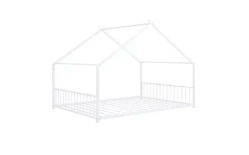 Cadre de lit double élégant : design maison unique