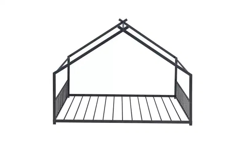 Cadre de lit double élégant : design maison unique