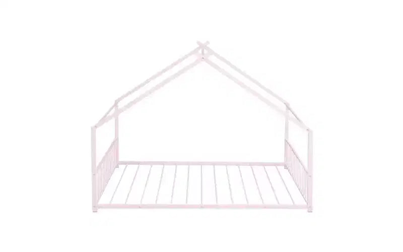 Cadre de lit double élégant : design maison unique