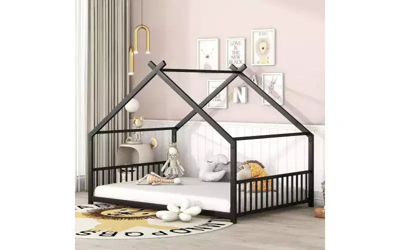 Elegant Full Bed Frame: Unique House Design