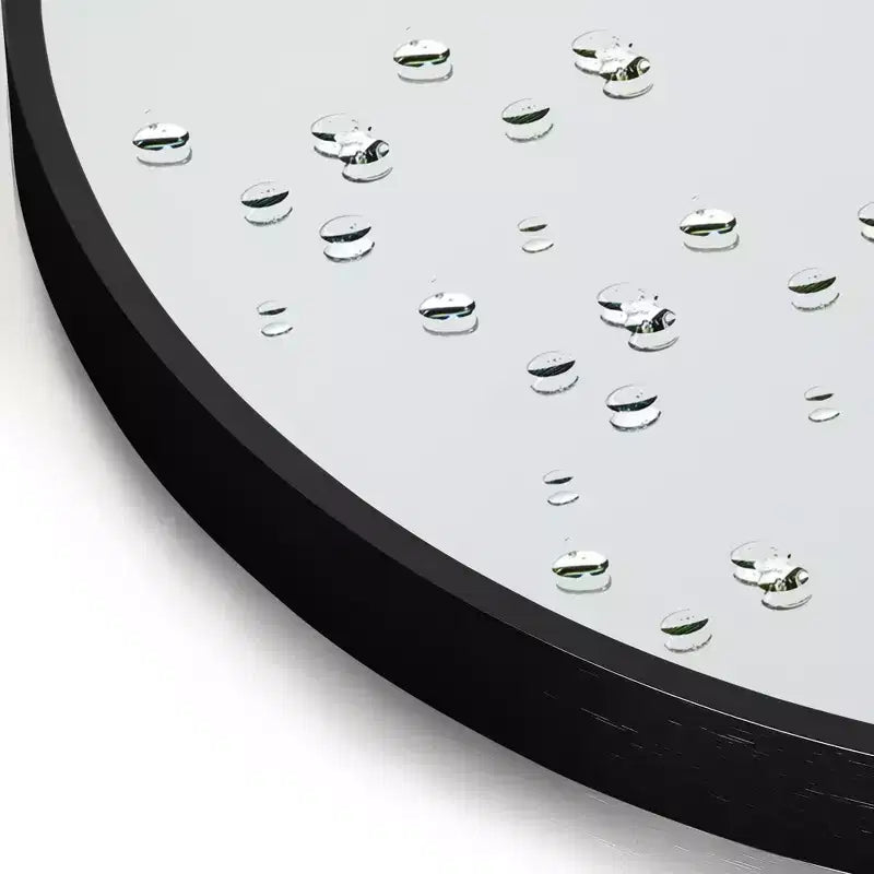 Miroir en pied cintré 71x31, Miroir pleine longueur encadré en alliage d'aluminium noir mince pour salle de bain, chambre à coucher, salon/dressing avec support