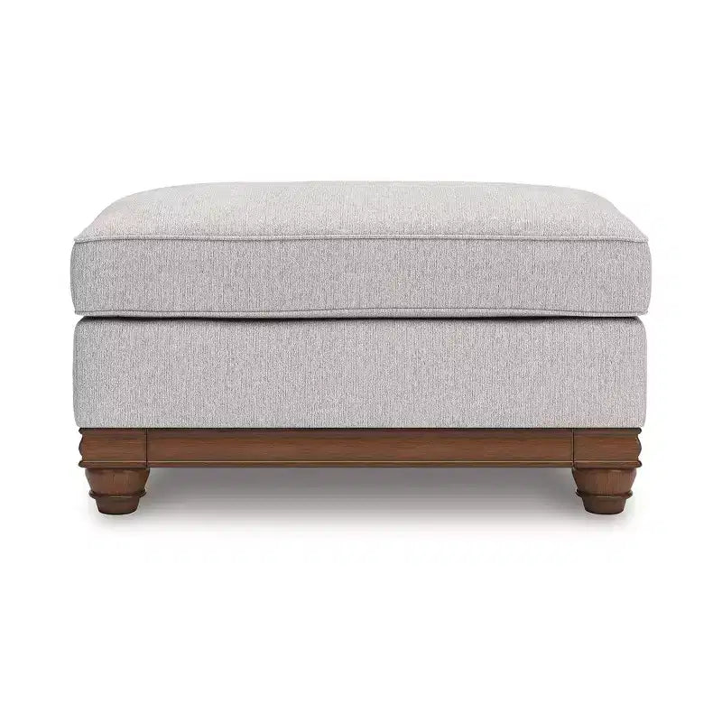 Rembourrage en polyester texturé, pouf Sandstone