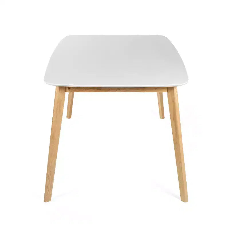 Table à manger en bois Chêne blanc/Chêne naturel