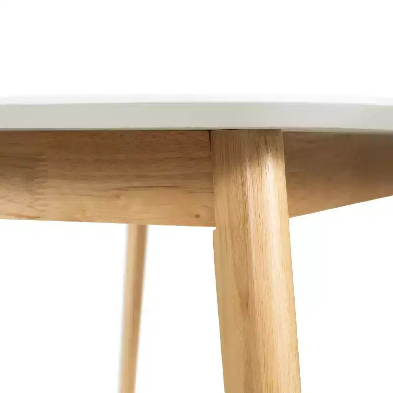 Table à manger en bois Chêne blanc/Chêne naturel