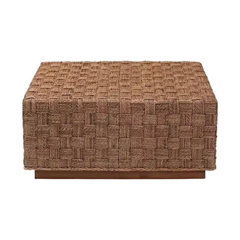 bali & pari Karina Coffee Table Natural Seagrass/Light Brown