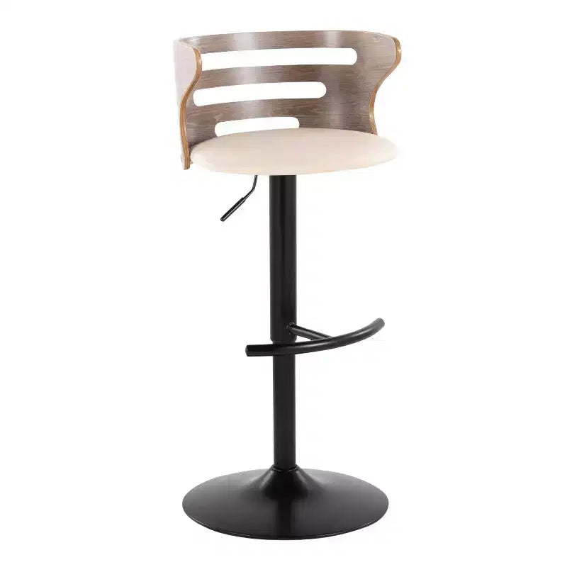 Lot de 2 tabourets de bar réglables