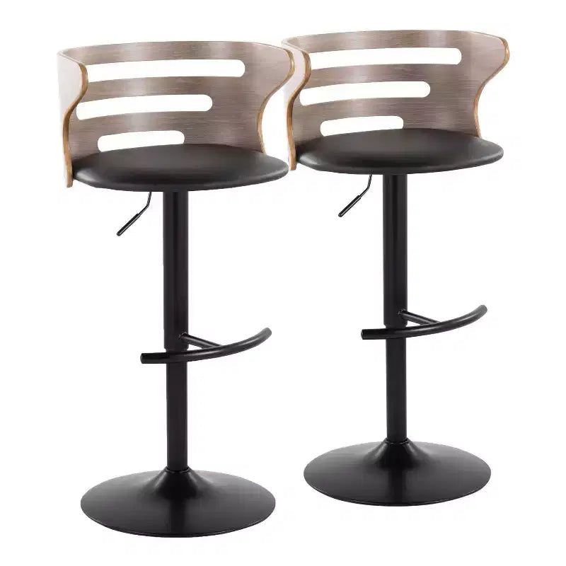 Set of 2 Cosi Adjustable Barstools - LumiSource