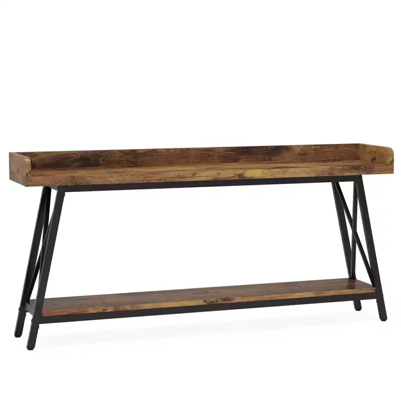 Tribesigns 70.87 2-Tier Narrow Sofa Table
