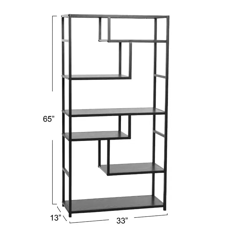 Étagère à 6 niveaux de 165 cm de haut