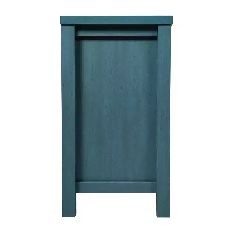 Buffet de cuisine et salle à manger moderne, meuble de rangement en bois composite avec 2 portes en verre trempé, 2 tiroirs, étagère ouverte