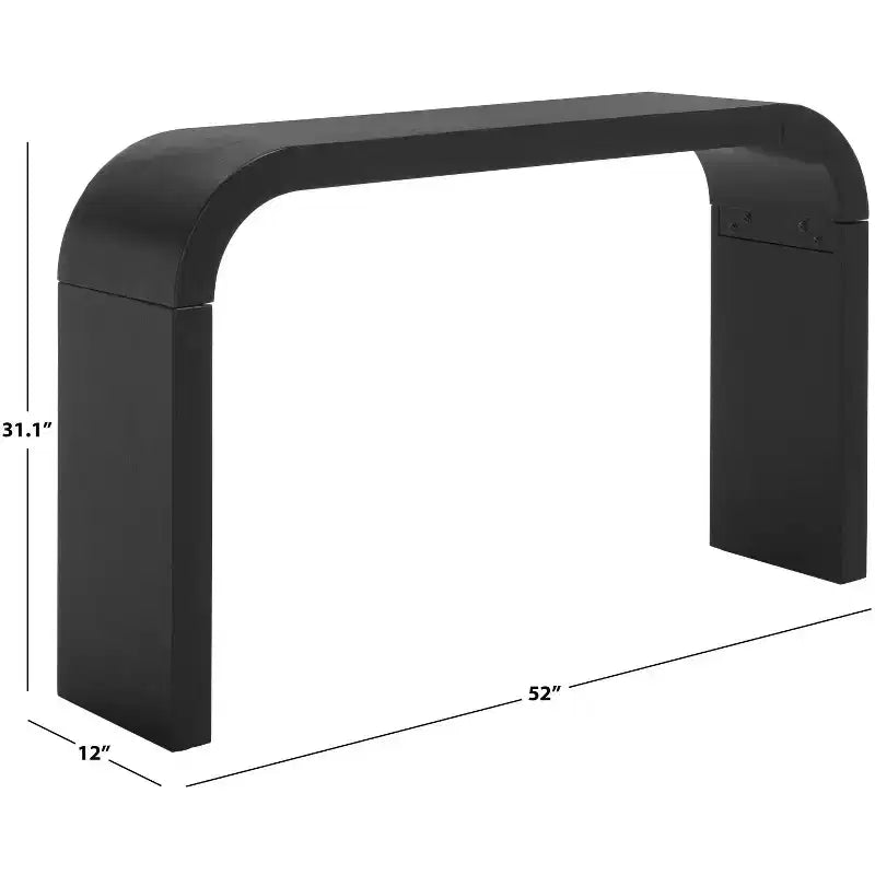 Console incurvée