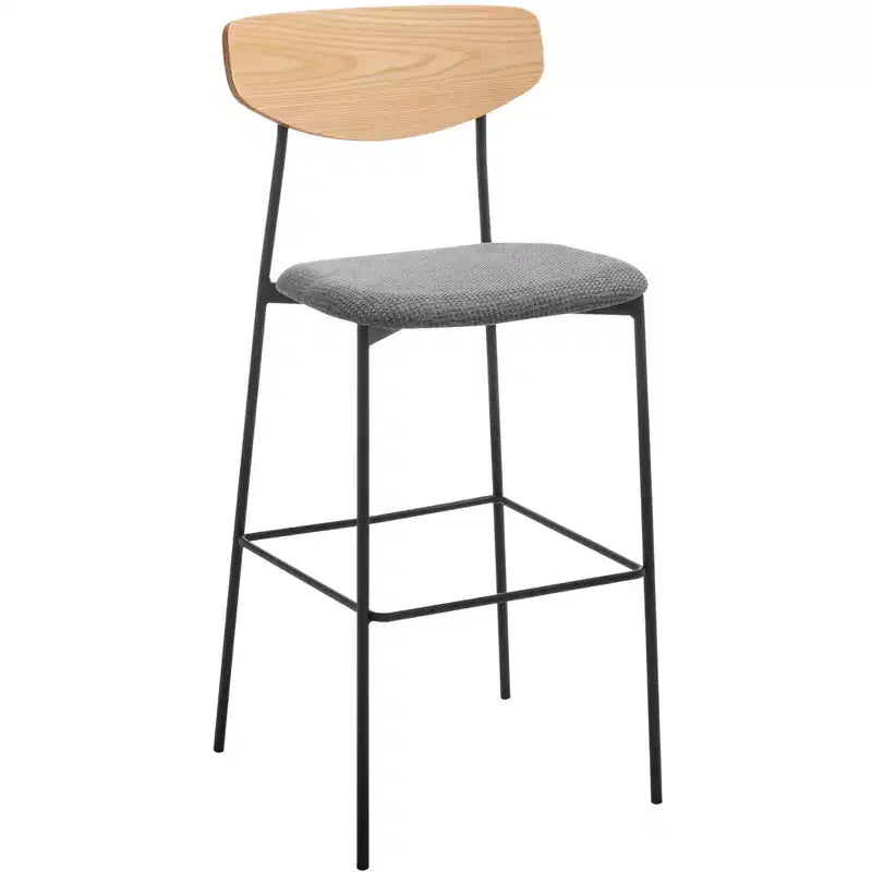 Tabouret de bar fabriqué en fer et polyester