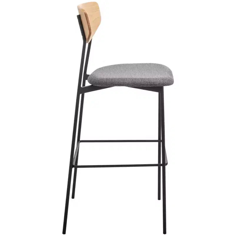 Tabouret de bar fabriqué en fer et polyester