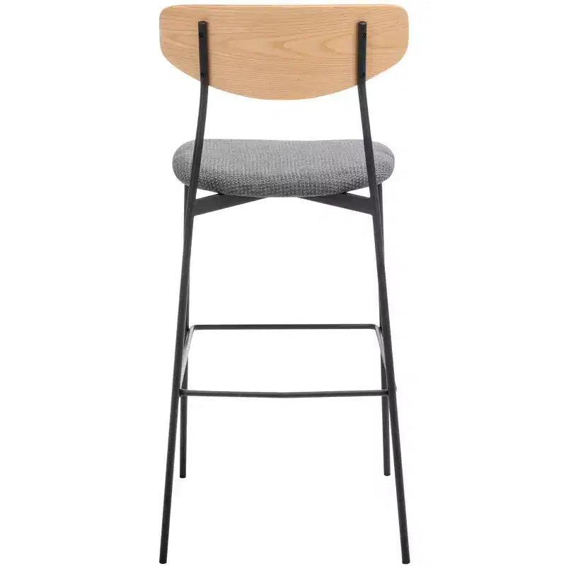 Tabouret de bar fabriqué en fer et polyester