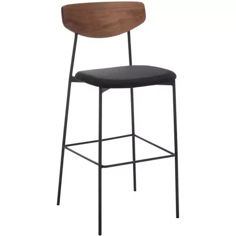 Tabouret de bar fabriqué en fer et polyester