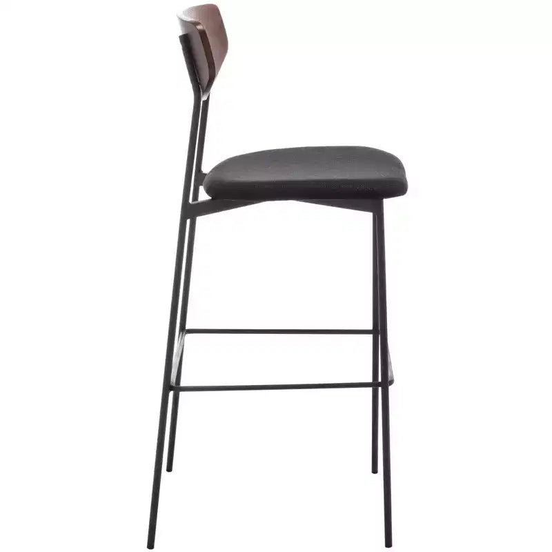 Tabouret de bar fabriqué en fer et polyester