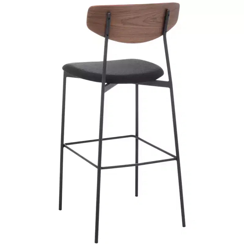Tabouret de bar fabriqué en fer et polyester