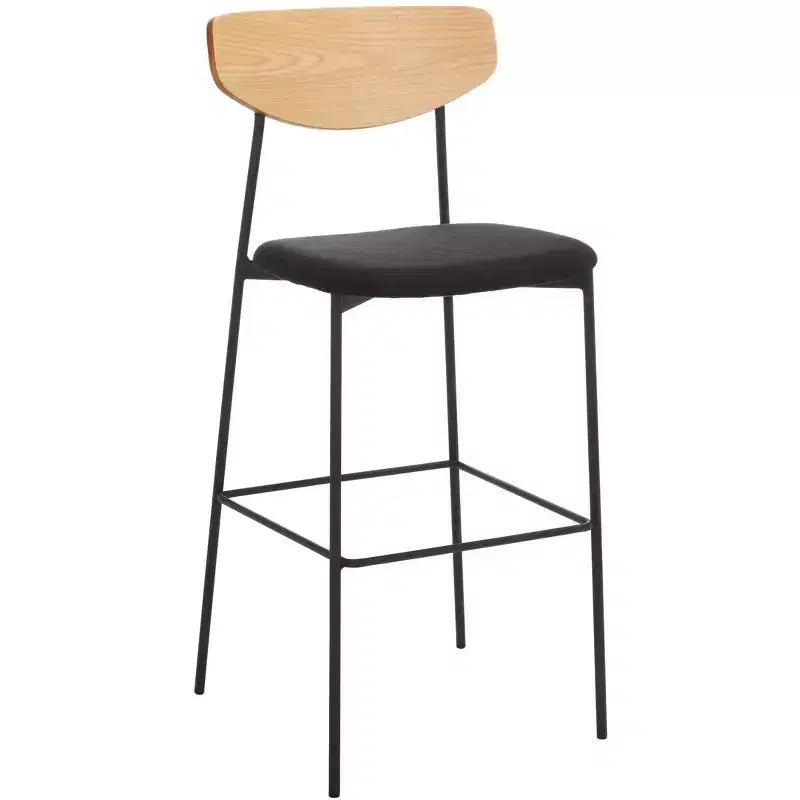 Tabouret de bar fabriqué en fer et polyester