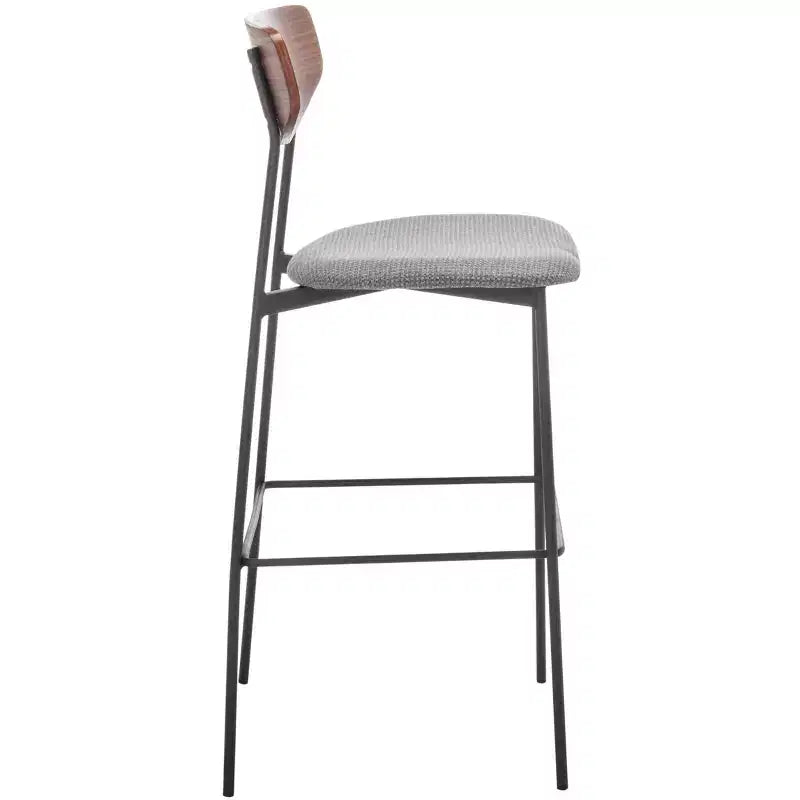 Tabouret de bar fabriqué en fer et polyester