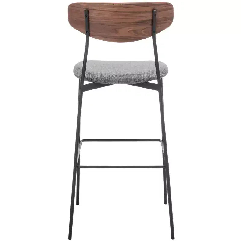 Tabouret de bar fabriqué en fer et polyester