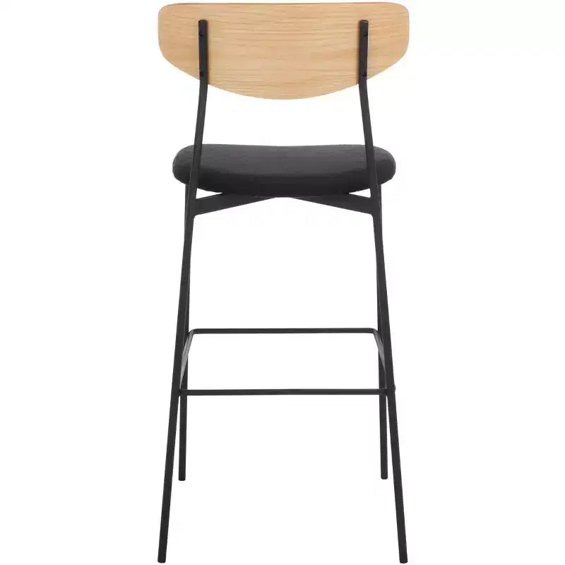 Tabouret de bar fabriqué en fer et polyester