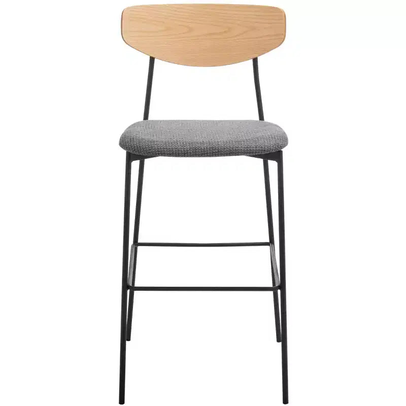 Tabouret de bar fabriqué en fer et polyester