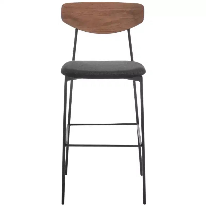 Tabouret de bar fabriqué en fer et polyester