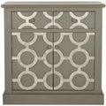 Petula 2 Drawer 2 Door Chest - AMH1524 - Grey - Safavieh Couture