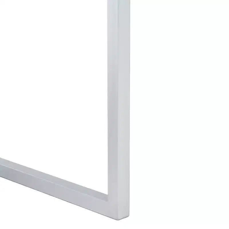 Bureau 2 tiroirs miroir - Argent/Miroir