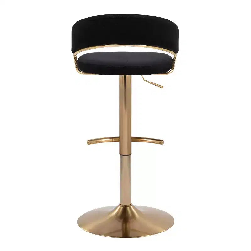 Lot de 2 tabourets de bar pivotants réglables