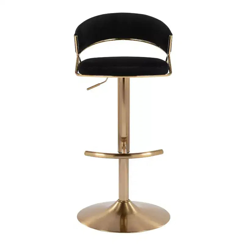 Lot de 2 tabourets de bar pivotants réglables