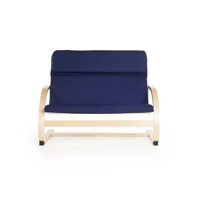 Canapé à bascule Kiddie Rocker - Bleu : Sofa à bascule pour salle de classe pour enfants